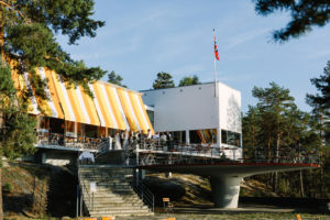 Oversiktsbilde av Ingierstrand bad restaurant