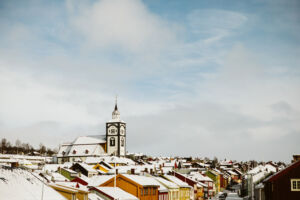 Oversiktsbilde av Røros